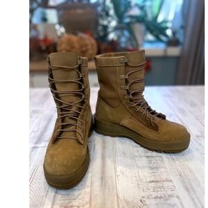 Altama‎ US Army Combat Boots Gore Tex Tan Suede Nylon Mens 6R